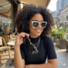 imagen 0 GAFAS DE SOL VINTAGE LUXE- Brazos estilo Cadena