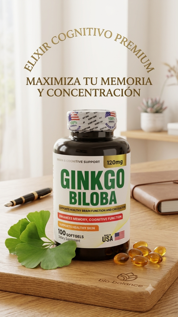 Ginkgo Biloba - 100 Softgels