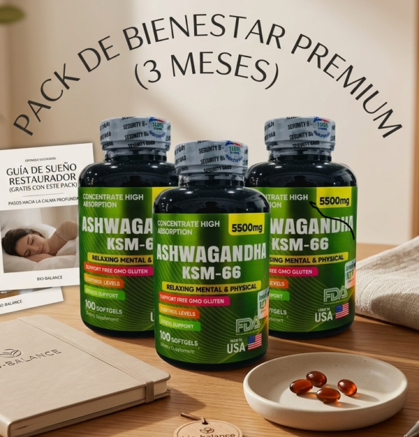 imagen 3 Ashwagandha KSM66 X 100 COMBO x 3 UNIDADES