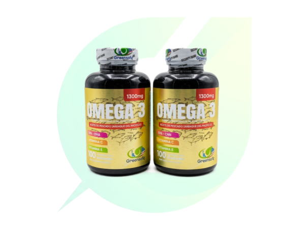 Omega 3 x 100 Softgels Combo x 2 Unidades