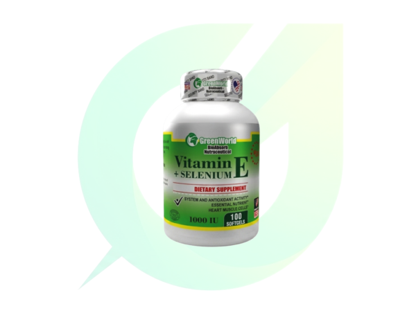 Vitamnia E + Selenium x 100 Softgels