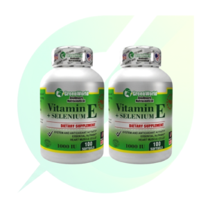 Vitamina E + Selenium x 100 Softgels Combo x 2 Unidades
