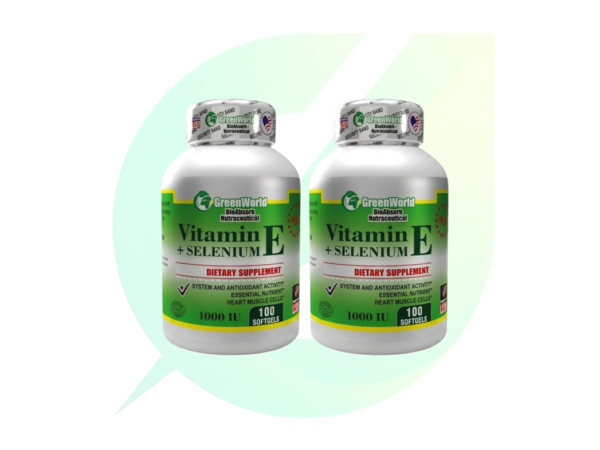 Vitamina E + Selenium x 100 Softgels Combo x 2 Unidades
