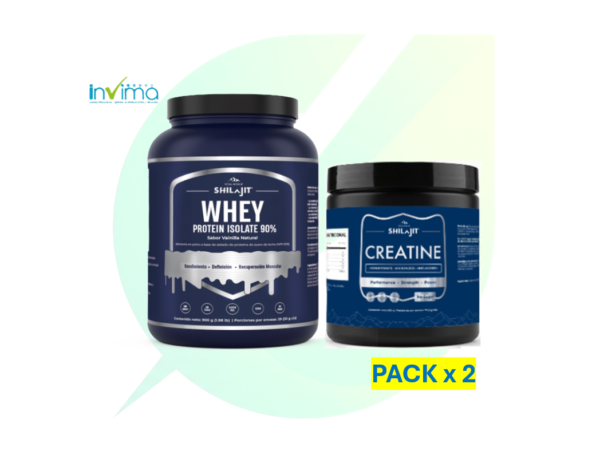 Proteína + Creatina Shilajit Premium
