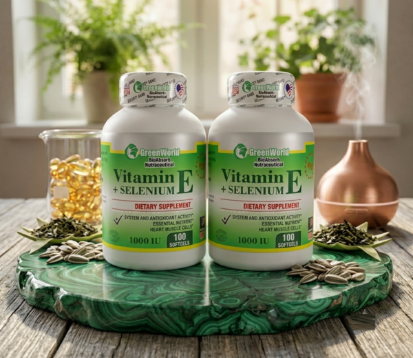 Vitamina E + Selenium x 100 Softgels Combo x 2 Unidades