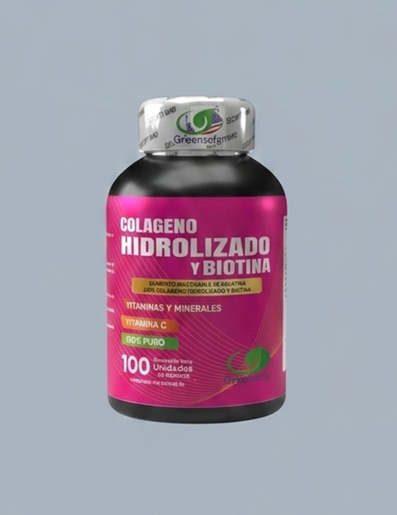 Colageno Hidrolizado y Biotina 100 Cápsuals