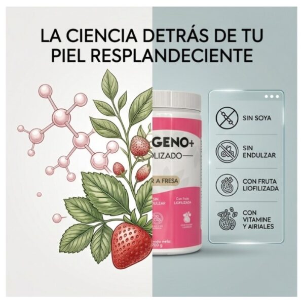 Colágeno Hidrolizado de Fresa