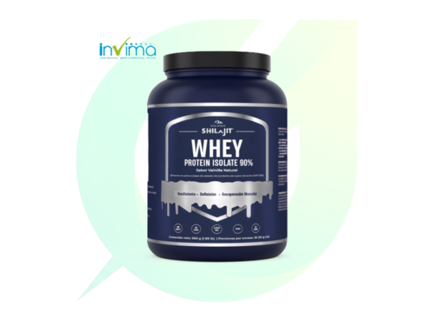 Shilajit Whey Protein Isolate 90% - Proteína Premium