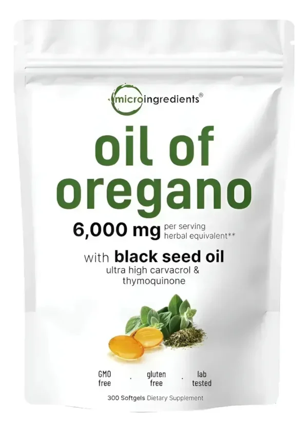 imagen 1 Aceite de Orégano Concentrado 6,000 mg (Oil of Oregano)