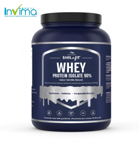 imagen 1 Shilajit Whey Protein Isolate 90% - Proteína Premium