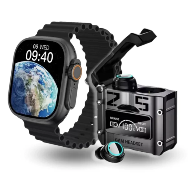 Combo Reloj SmartWatch T900 + Audifonos M25