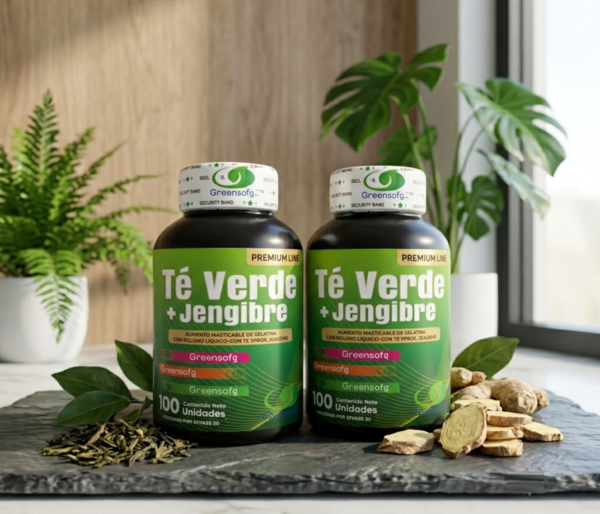 Té Verde + Jengibre