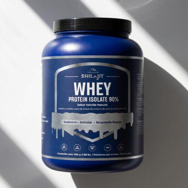 imagen 3 Shilajit Whey Protein Isolate 90% - Proteína Premium