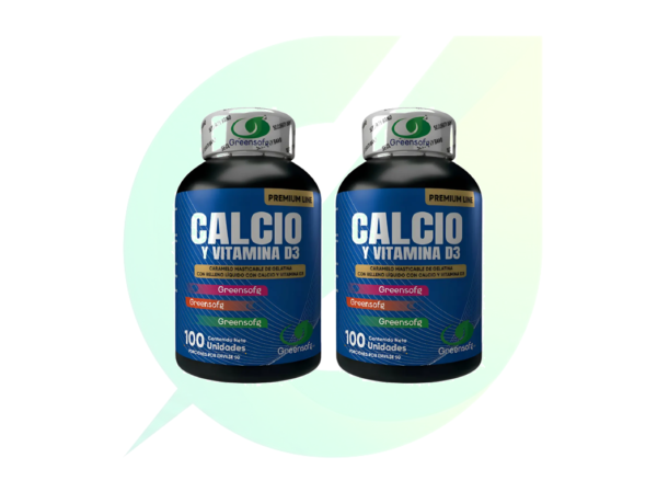 Calcio + Vitamina D3 Combo x 2