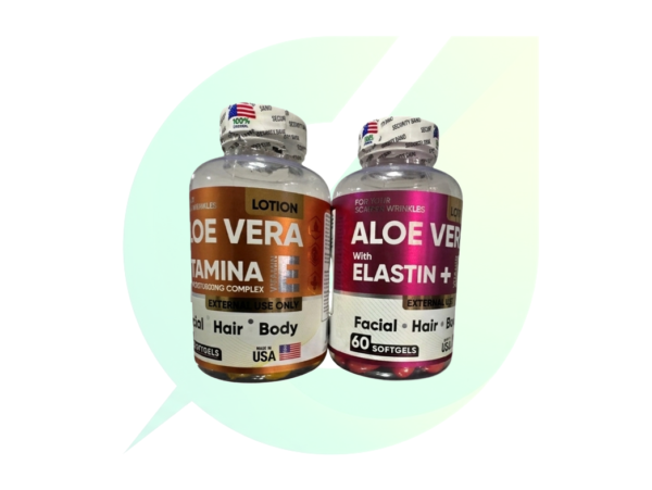 Aloe Vera + Vitamina E + Elastina Combo x 2 / FACIAL