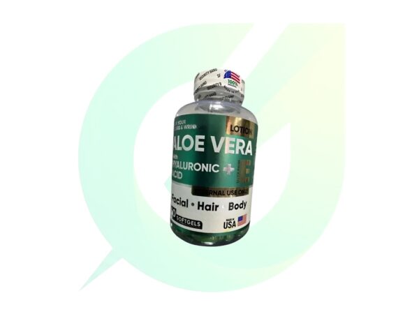 Aloe Vera + Ácido Hialurónico Facial x 60 softgels