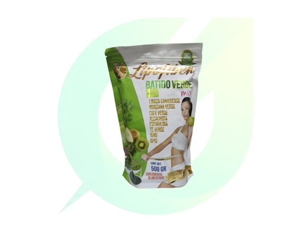 Batido Verde LipoFiber x 500 gr - Fibra