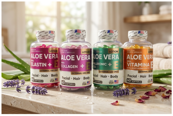 Aloe Vera Premium Megacombo x 4 FACIAL