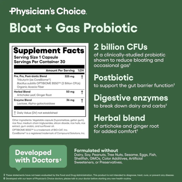 Bloatgas Probiotic - Probiótico
