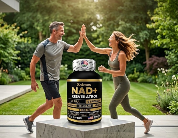 NAD+ con Resveratrol x 100 Softgels – Combo x 3 unidad
